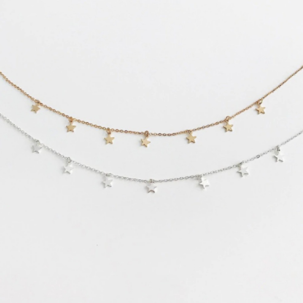 NEW Dainty Star Choker - Picture 2 of 2